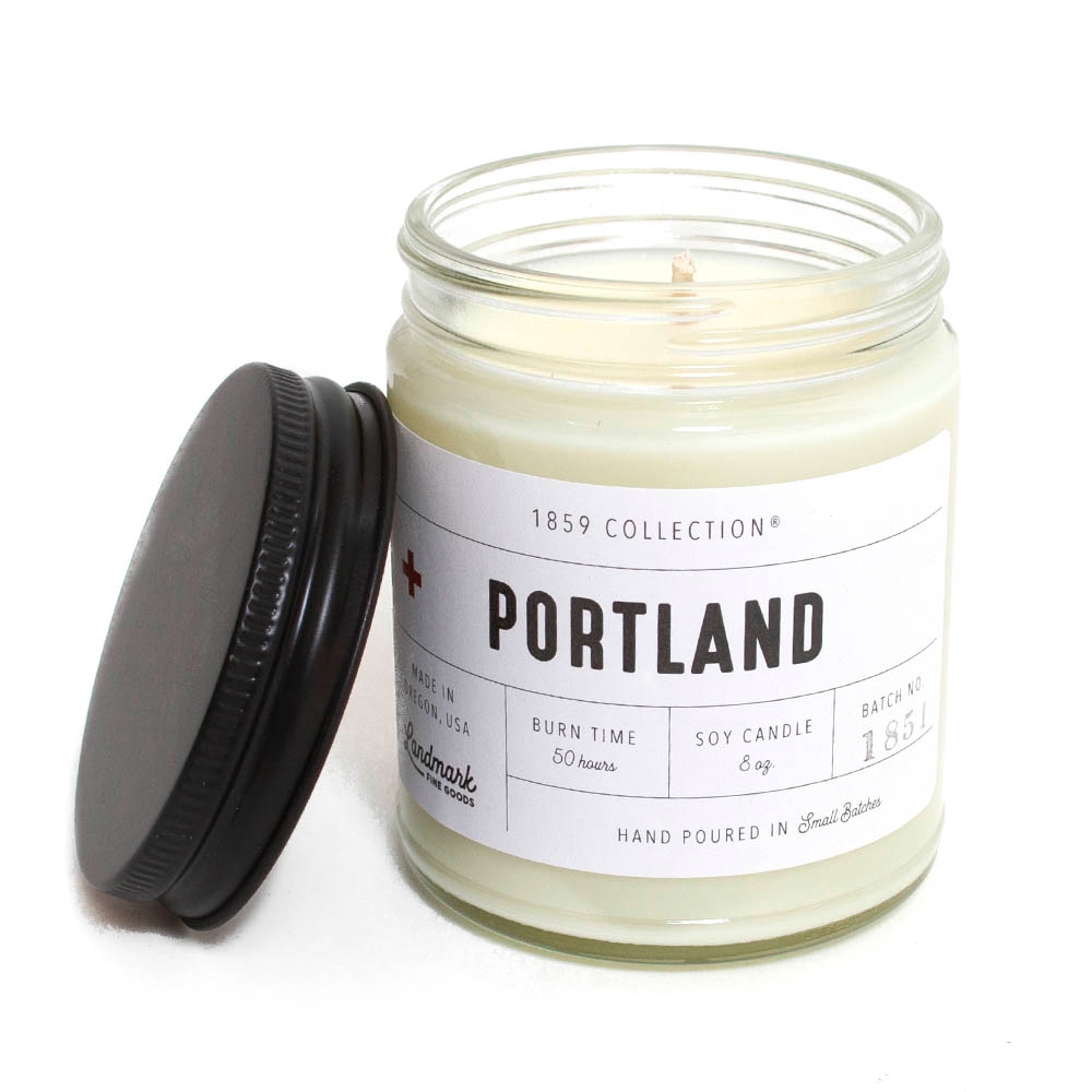 Landmark Fine Goods, 8oz, Candle, Portland